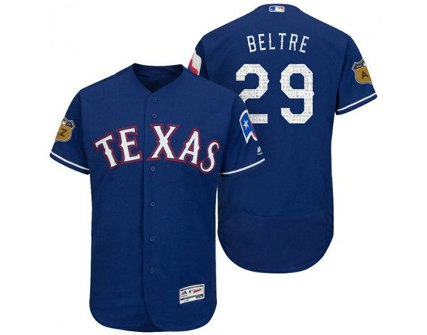 Men's Texas Rangers ACTIVE PLAYER Custom Royal Stitched Jersey Men's Texas Rangers ACTIVE PLAYER Custom Royal Stitched Jersey